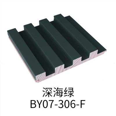 Paneles de pared de listones de madera maciza