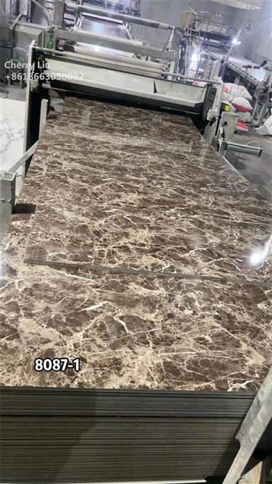 2440 * 1220 * 3 mm falso piedra paneles impermeable UV mármol tablero