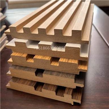 Paneles de listones acanalados de MDF Inddor