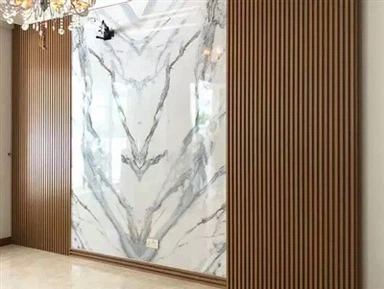 Hoja de mármol de PVC con efecto de impresión 3D