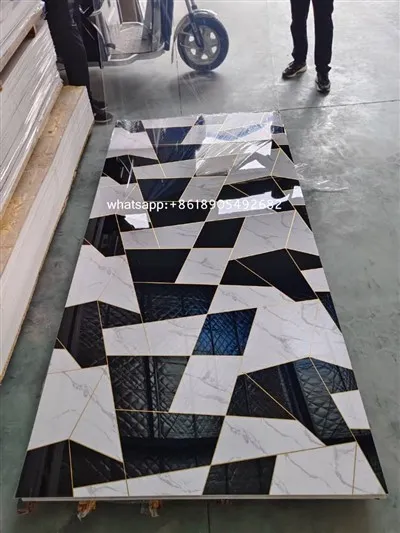 Hoja de piedra de PVC