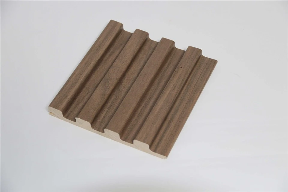 Interior Fluted Wall Panel Solid Board 3D Wave Design factory